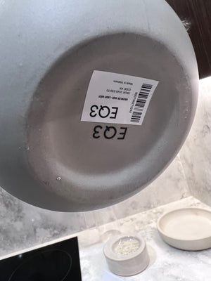 *BRAND NEW EQ3- Dew Stone Bowl Small, White Coast Marble Bowl, Growler Vase(*Retail value $125)