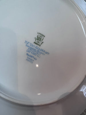 Antique Limoges N.F. Van Gelder & Co WG & Co Dinnerware Lot