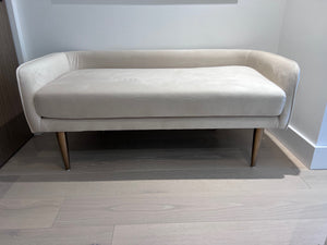*BRAND NEW Sunpan Sammy Bench - Cream Sky (*Retail value $929)