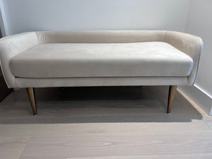*BRAND NEW Sunpan Sammy Bench - Cream Sky (*Retail value $929)