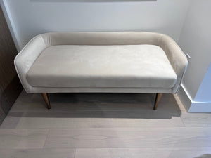 *BRAND NEW Sunpan Sammy Bench - Cream Sky (*Retail value $929)