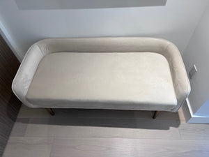 *BRAND NEW Sunpan Sammy Bench - Cream Sky (*Retail value $929)