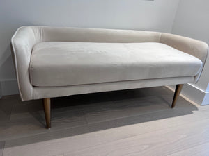 *BRAND NEW Sunpan Sammy Bench - Cream Sky (*Retail value $929)