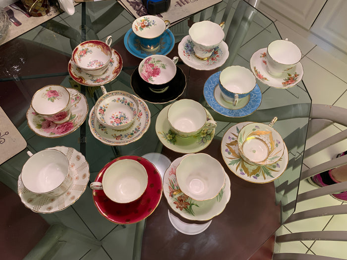 Cup & Saucer Lot