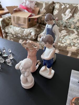 4 B&G Denmark Figurines