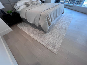 *BRAND NEW Jaipur Living FABLES - FB163- Lane- Creme Brulee and Whitecap Gray Rug- 7.6x9.6ft