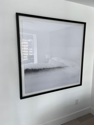*BRAND NEW Sunpan Modern- Luxe Art 'Serenity' - Floater Frame Graphic Art- 48"x48" (*Retail value $1,830)