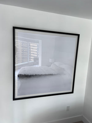 *BRAND NEW Sunpan Modern- Luxe Art 'Serenity' - Floater Frame Graphic Art- 48"x48" (*Retail value $1,830)