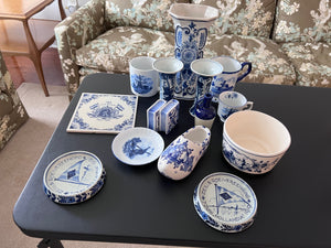 Delft Holland Blue Hand Painted Lot