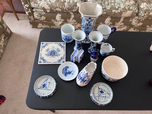 Delft Holland Blue Hand Painted Lot