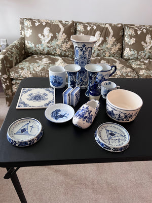 Delft Holland Blue Hand Painted Lot