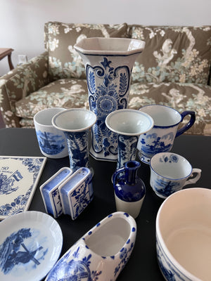 Delft Holland Blue Hand Painted Lot