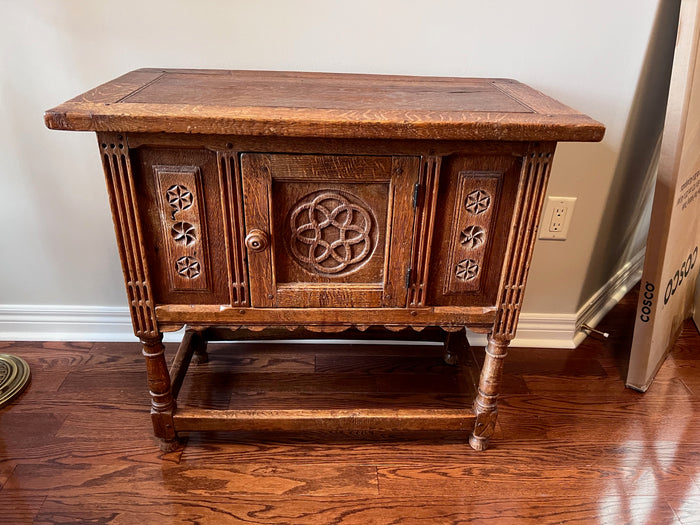 Solid Wood Dutch Oak Cabinet