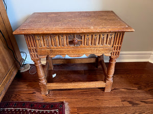Solid Wood Dutch Oak Side Table