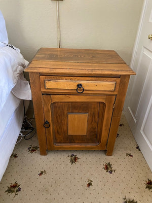 Antique Side Table with Carved Finishes