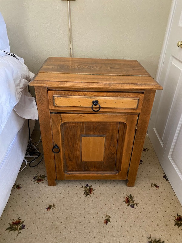 Antique Side Table with Carved Finishes