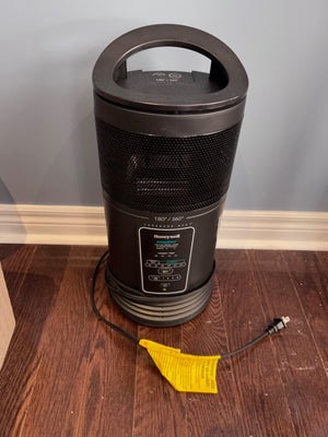 Honeywell HZ-435 EnergySmart Ceramic Surround Whole Room Heater - Black