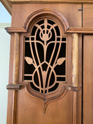 19th Century Armoire Cabinet by "Greenlands Ltd Hereford"