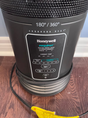 Honeywell HZ-435 EnergySmart Ceramic Surround Whole Room Heater - Black