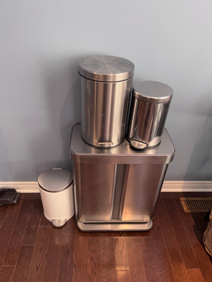 SimpleHuman Garbage Can Lot