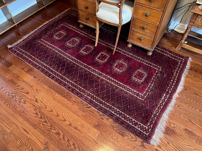 100% Wool Handmade Afghan Area Rug