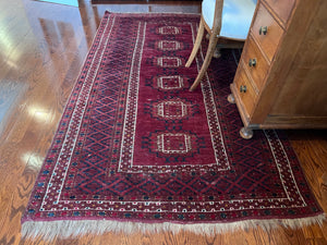 100% Wool Handmade Afghan Area Rug