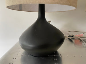 2 West Elm Asymmetry Ceramic Table Lamp (*BRAND NEW)