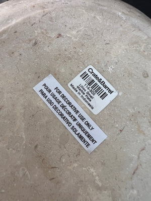 *BRAND NEW Crate & Barrel Lilloo Small Marble Bowl