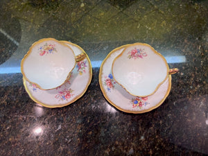 2 Hammersley 'Lady Patricia' Howard Sprays- Cup & Saucer