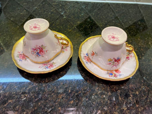 2 Hammersley 'Lady Patricia' Howard Sprays- Cup & Saucer