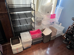 Plastic Storage Bin Lot