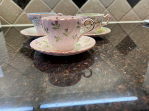 3 Aynsley Cups & Saucers