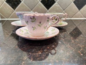 3 Aynsley Cups & Saucers