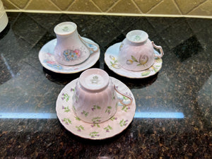 3 Aynsley Cups & Saucers