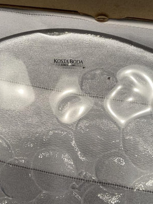2 Brand New "Kosta Boda" Grape Cheese Plates