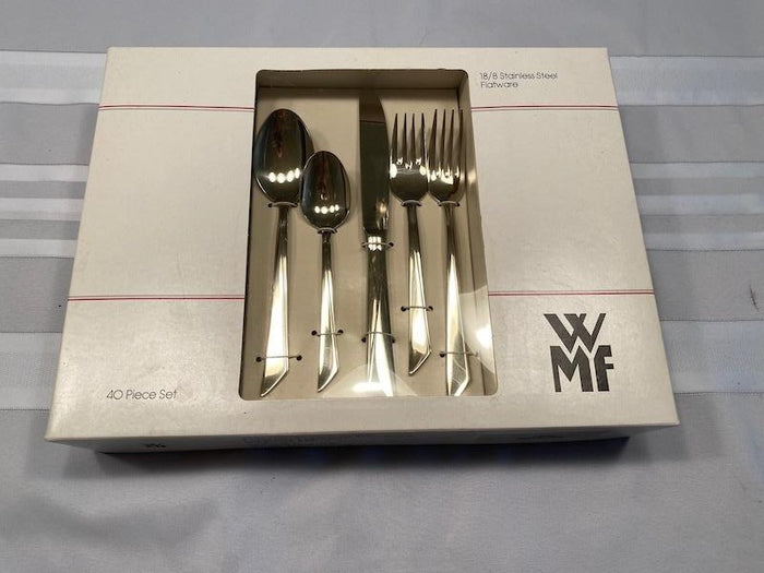 WMF Hutschenreuther- 40 Piece Stainless Steel Flatware Set- BRAND NEW