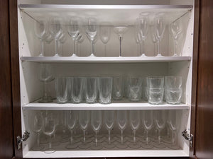 Wine/Water/Champagne/Tumbler Glassware Lot