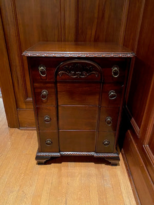 Charak Furniture Co. Antique Cabinet- Numbered 3004- Made in 1936