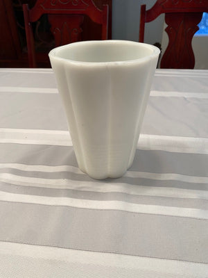 Milk Glass Vase
