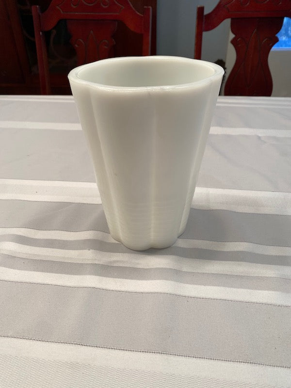 Milk Glass Vase