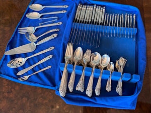 'Royal Danish' by International Sterling Silver Flatware Set- Service for 12 (117 Pieces)