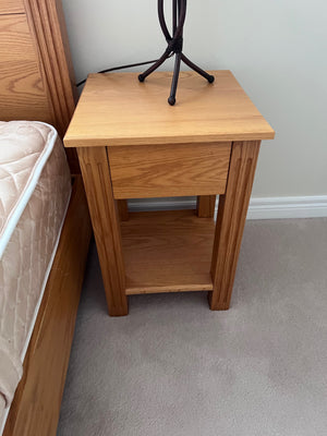 Pair of Wood Side Tables