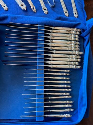 'Royal Danish' by International Sterling Silver Flatware Set- Service for 12 (117 Pieces)