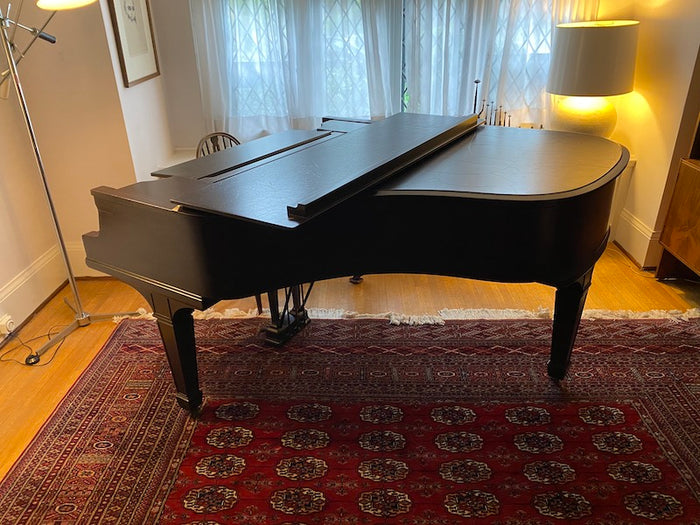 WM Knabe & Co Black Baby Grand Piano