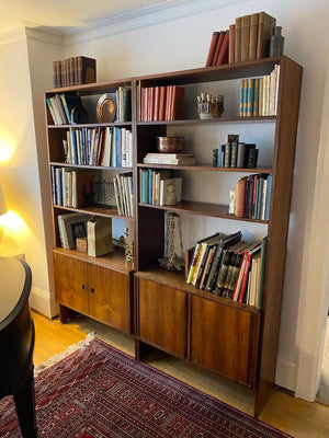 2 MCM Danish Rosewood Bookcases