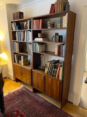 2 MCM Danish Rosewood Bookcases