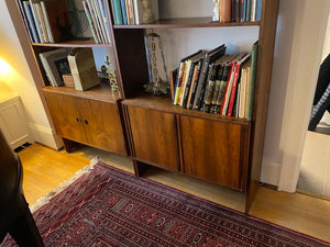 2 MCM Danish Rosewood Bookcases
