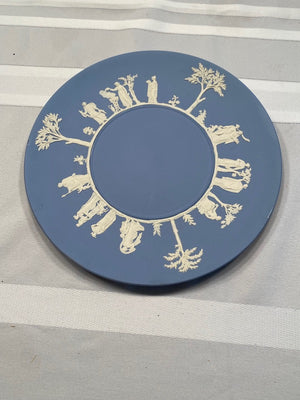 Wedgwood Jasperware Pale Blue Plate 9'