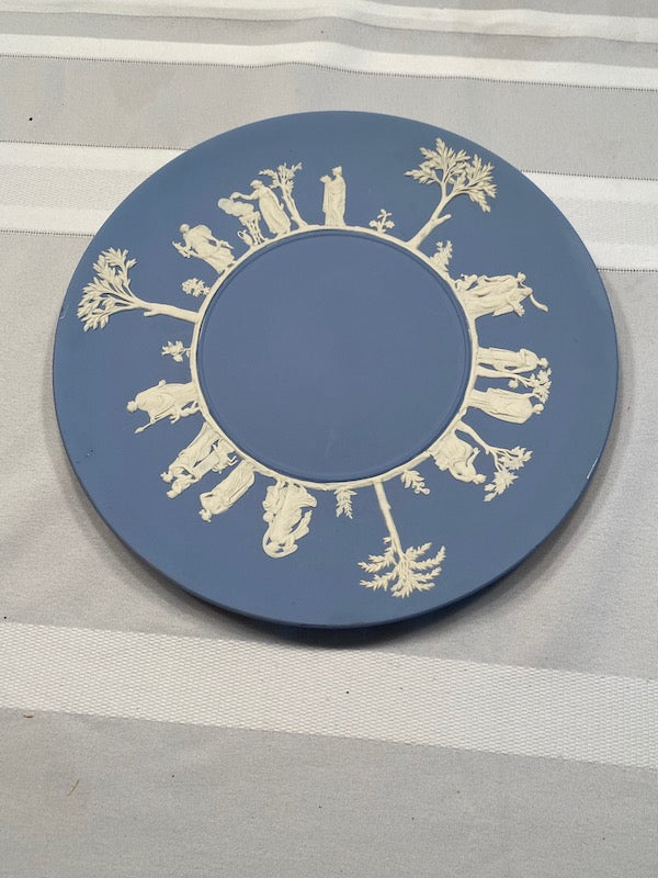 Wedgwood Jasperware Pale Blue Plate 9'