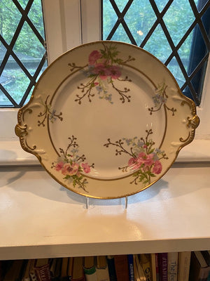 Antique Limoges France Tressemann and Vogt (T&V) Artist Signed Plate